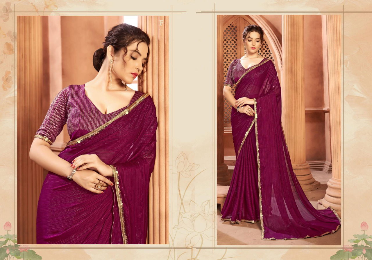 Ynf Pranali Sequence Fancy New Stylish Party Wear Designer Georgette Saree Collection 